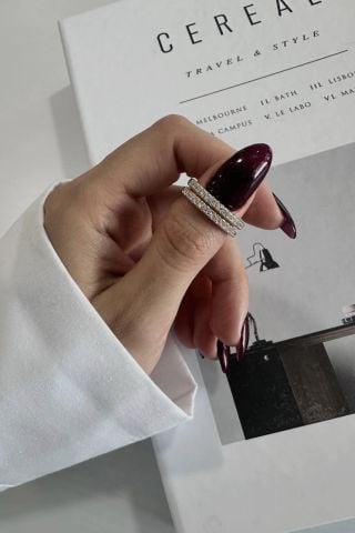 Vip Zirkon Kaplama Yüzük