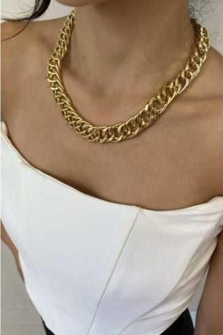 Gold Zincir Kolye