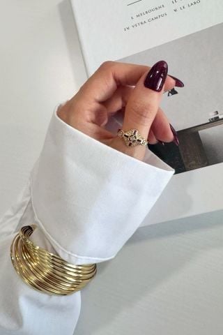 Gold Etnik Yüzük