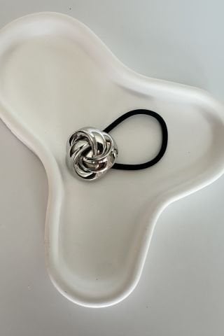 Silver Düğüm Lastik Toka