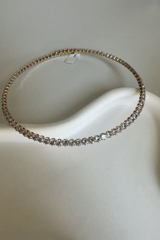 Gold İnce Choker