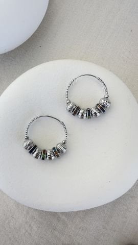 Silver Pandora Küpe