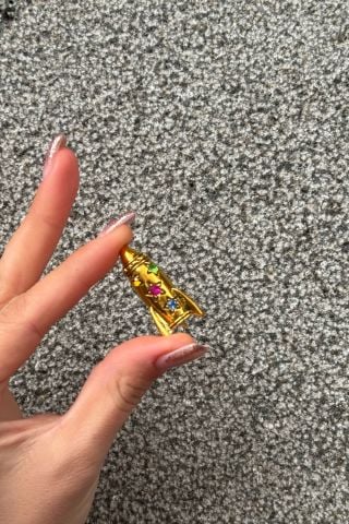 Gold Küçük Roket Broş