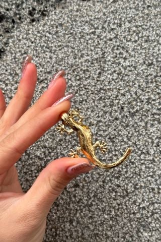 Gold Bukalemon Broş