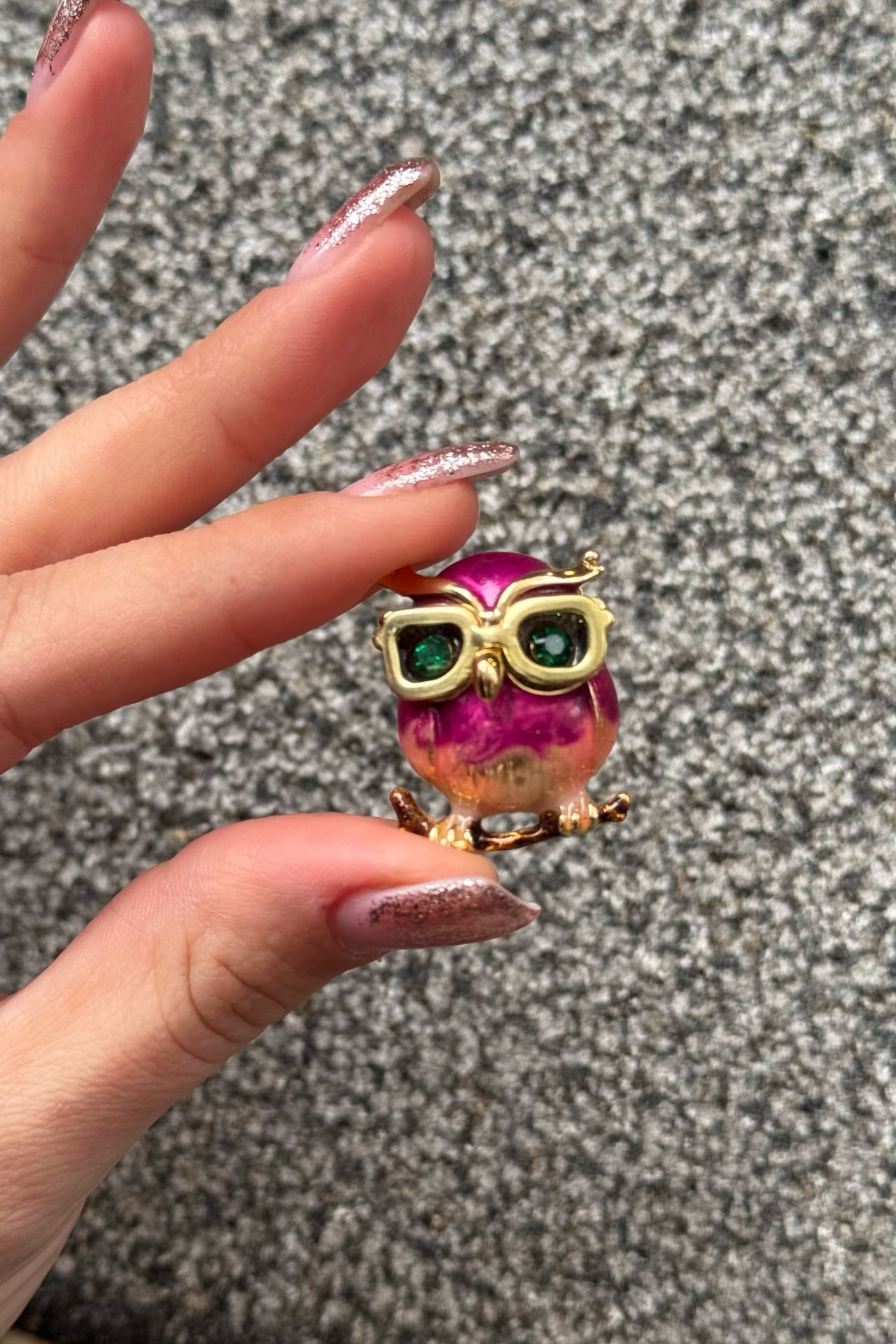 Küçük Pembe Broş