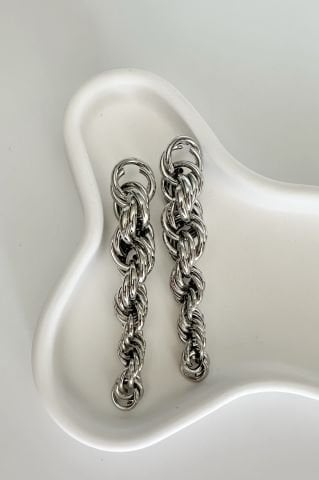 Extra Silver Büyük Boy Küpe
