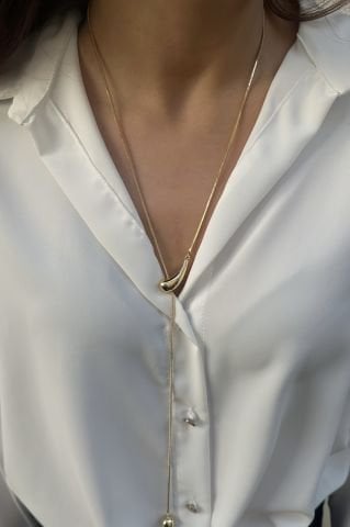 Vip Kaplama iç iç geçemeli yılan kolye