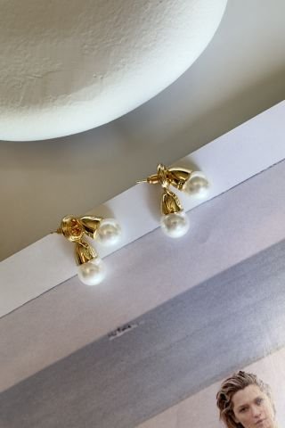 Gold İnci Küpe